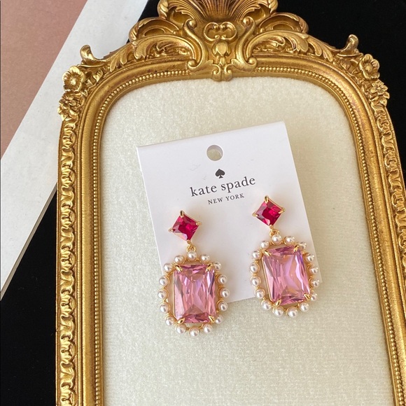 🎁Kate Spade new york Victoria drop earrings-🎁Black Friday 20% off - Picture 3 of 9